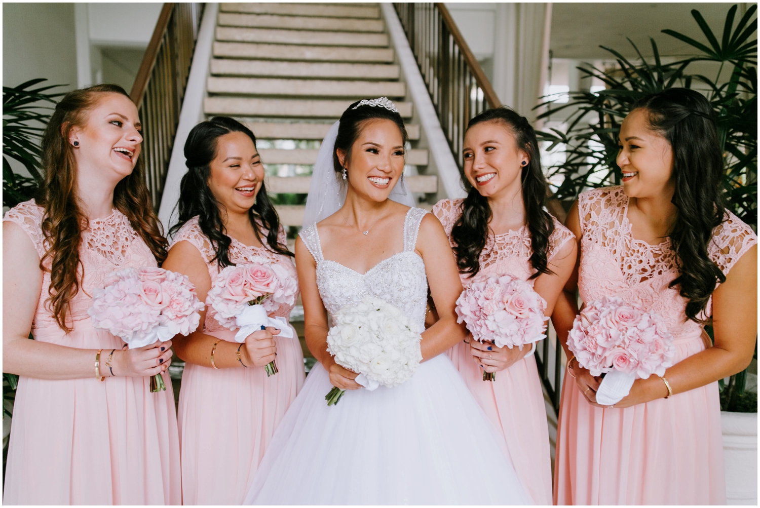 Bridesmaids, Halekulani Hotel Wedding Photos, Waikiki Hawaii Wedding Photographer, Hawaii Wedding Photographer, Hawaii Wedding Photos, Hotel Wedding in Hawaii, Halekulani Hotel, Waikiki Wedding
