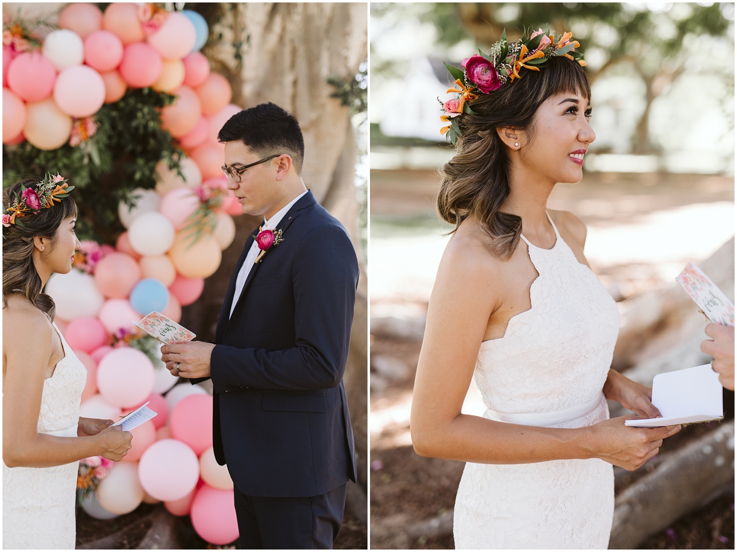 Dillingham Ranch Wedding, Tropical Hawaii Wedding Ceremony, Oahu Hawaii Wedding Ceremony, Hawaii Elopement
