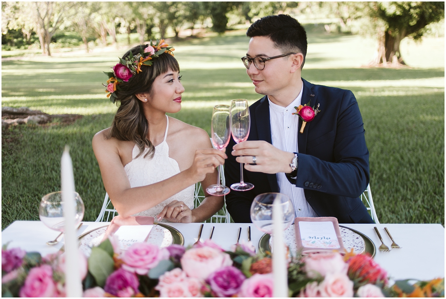 Dillingham Ranch Wedding, Tropical Hawaii Wedding Ceremony, Oahu Hawaii Wedding Ceremony, Hawaii Elopement