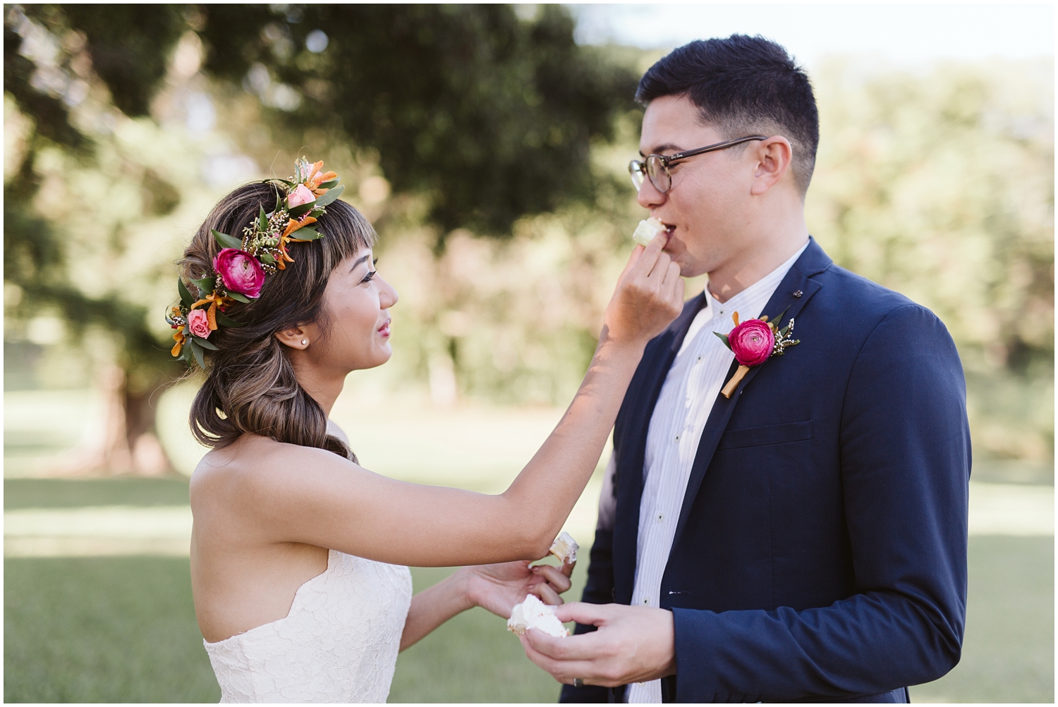Dillingham Ranch Wedding, Tropical Hawaii Wedding Ceremony, Oahu Hawaii Wedding Ceremony, Hawaii Elopement