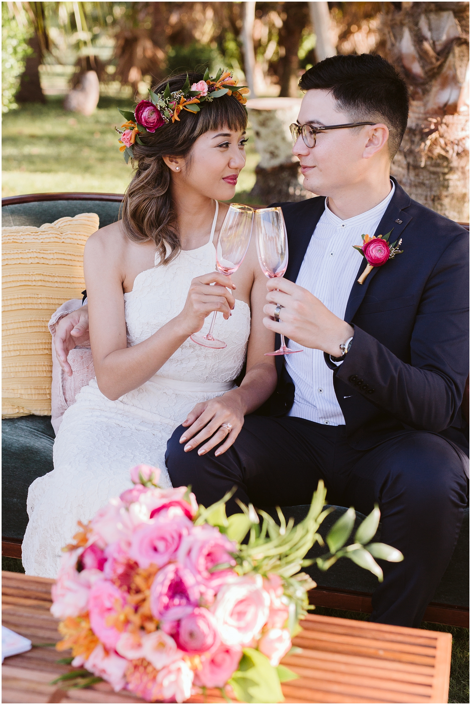 Dillingham Ranch Wedding, Tropical Hawaii Wedding Ceremony, Oahu Hawaii Wedding Ceremony, Hawaii Elopement