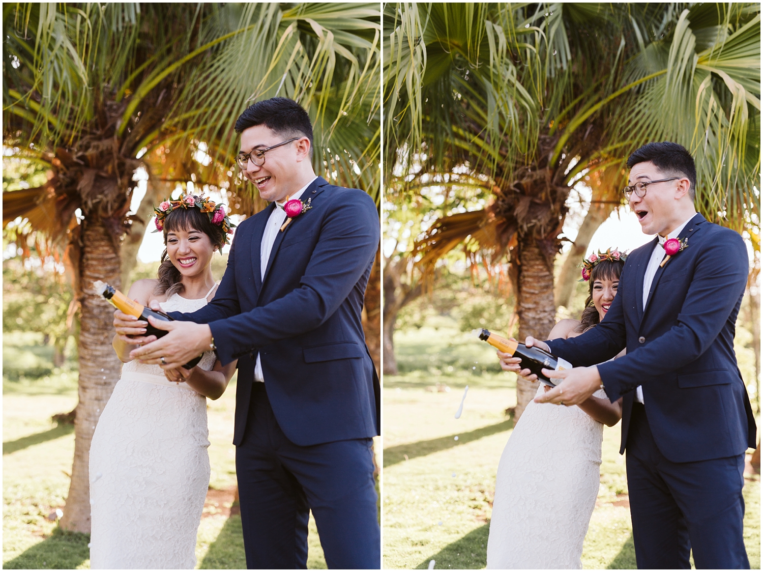 Dillingham Ranch Wedding, Tropical Hawaii Wedding Ceremony, Oahu Hawaii Wedding Ceremony, Hawaii Elopement