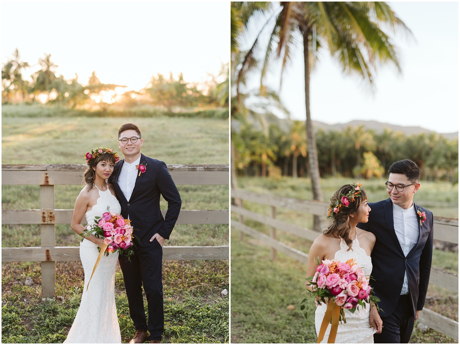 Dillingham Ranch Wedding, Tropical Hawaii Wedding Ceremony, Oahu Hawaii Wedding Ceremony, Hawaii Elopement