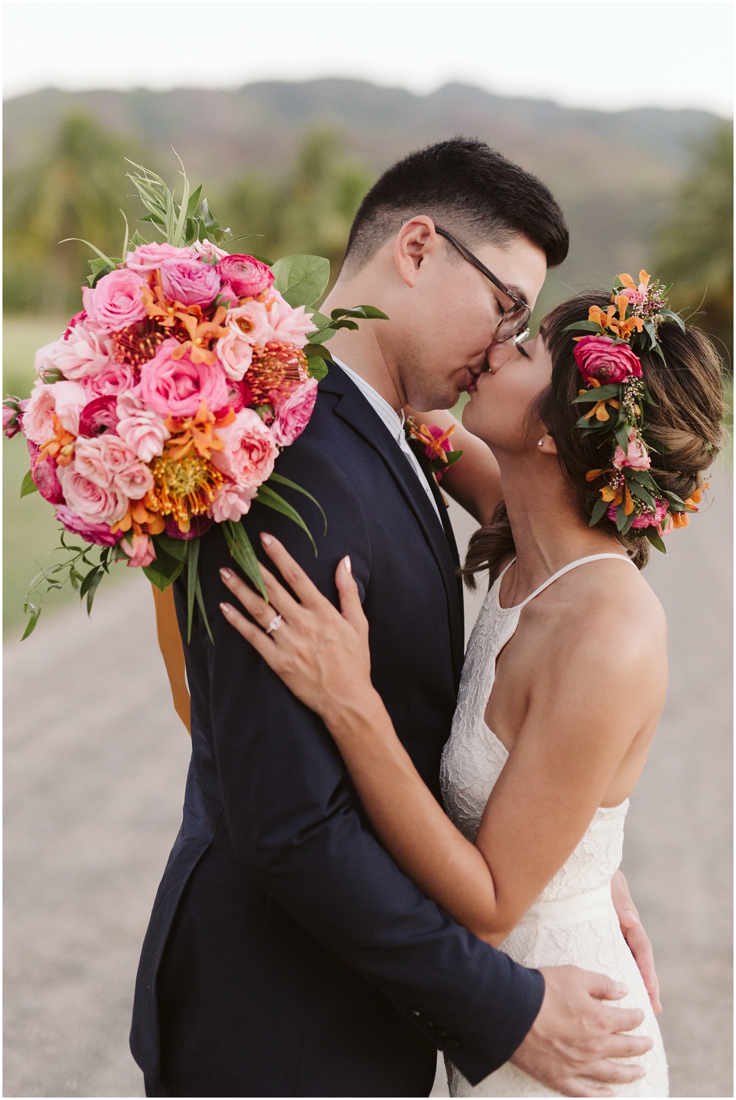 Dillingham Ranch Wedding, Tropical Hawaii Wedding Ceremony, Oahu Hawaii Wedding Ceremony, Hawaii Elopement