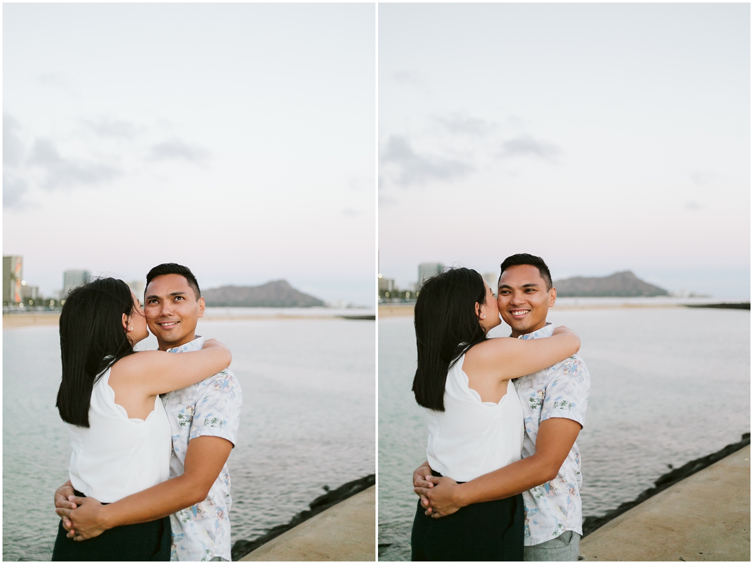 Kakaako Hawaii Engagement Photographer, Kakaako Hawaii Engagement Photos, Kakaako Engagement Session, Honolulu Magic Island, Engagement photos at Magic Island Hawaii, Honolulu Engagement Photographer