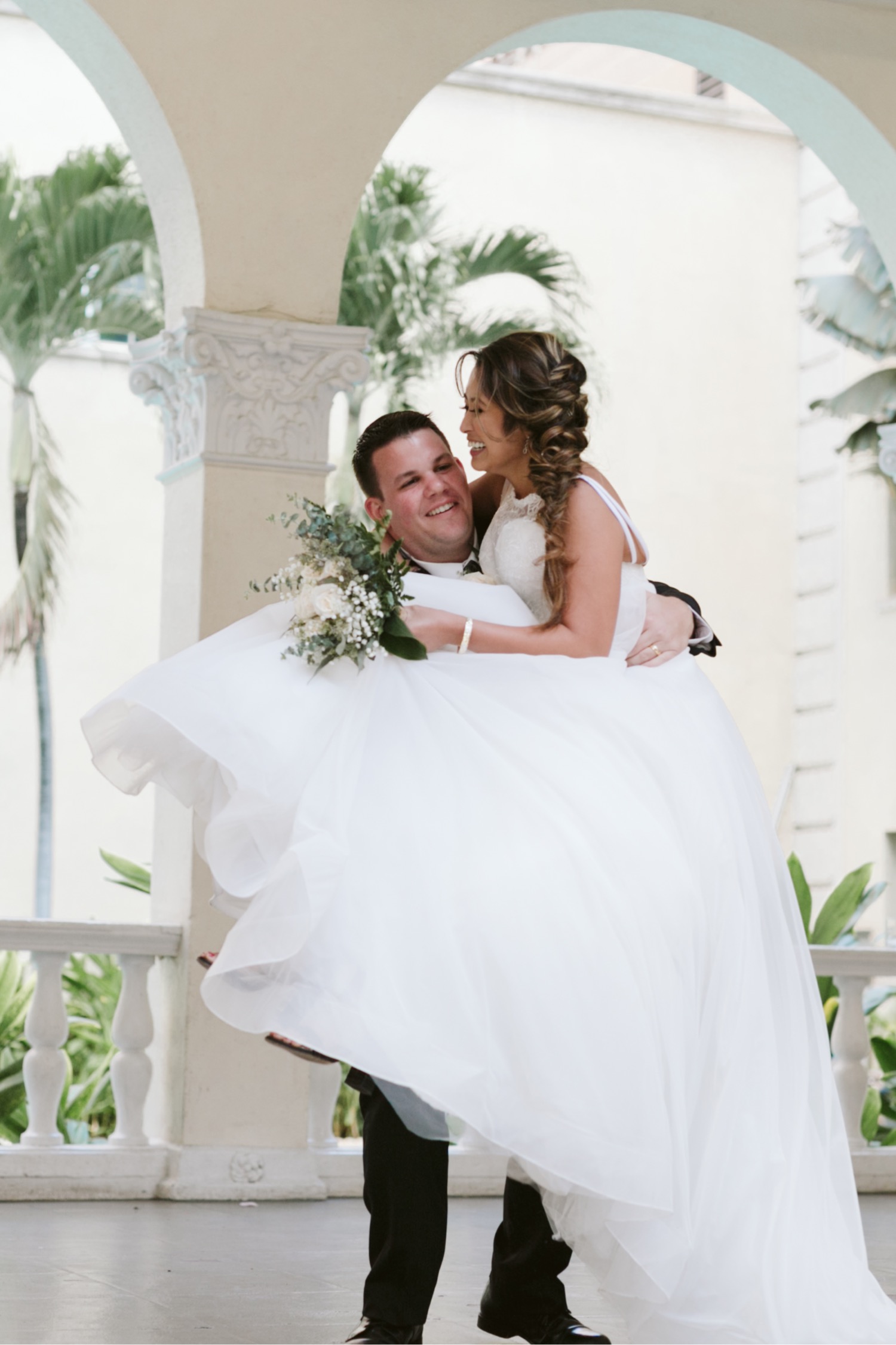 Julia_Groom_entrance_Grand_Honolulu_Wedding_Bride_Cafe_Hawaii_reception.jpg