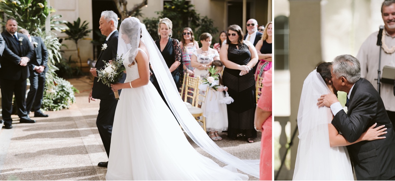 Julia_Hawaii_Ceremony_Bride_Honolulu_Cafe_Wedding_Kiss_dad.jpg